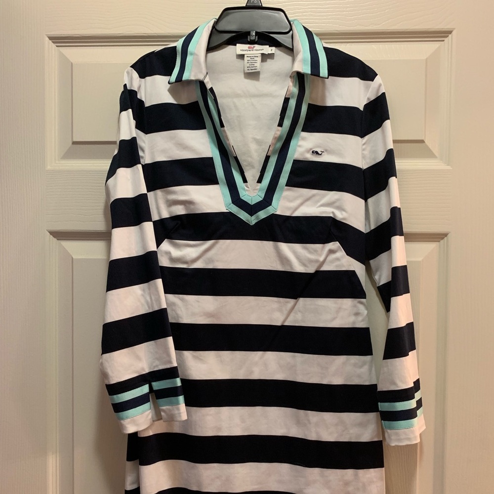 Vineyard Vines Striped Tunic Dress